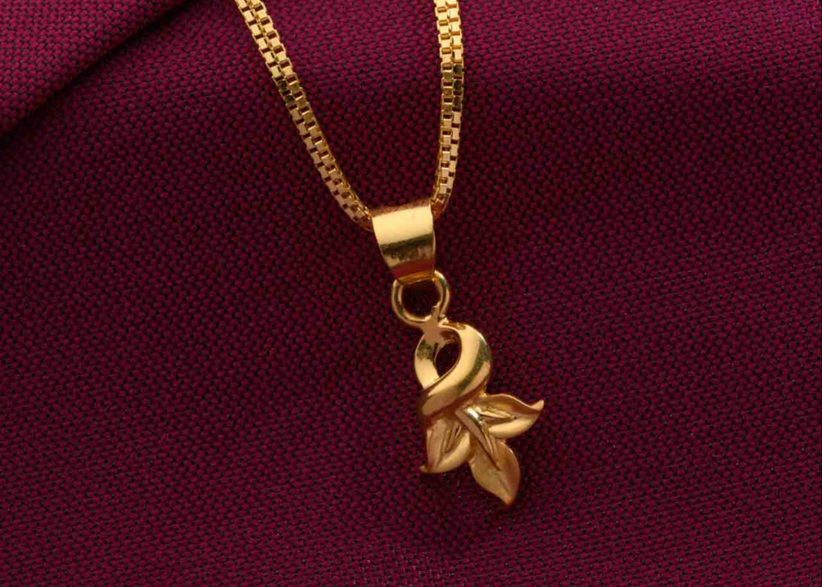 Stylish Gold Pendant