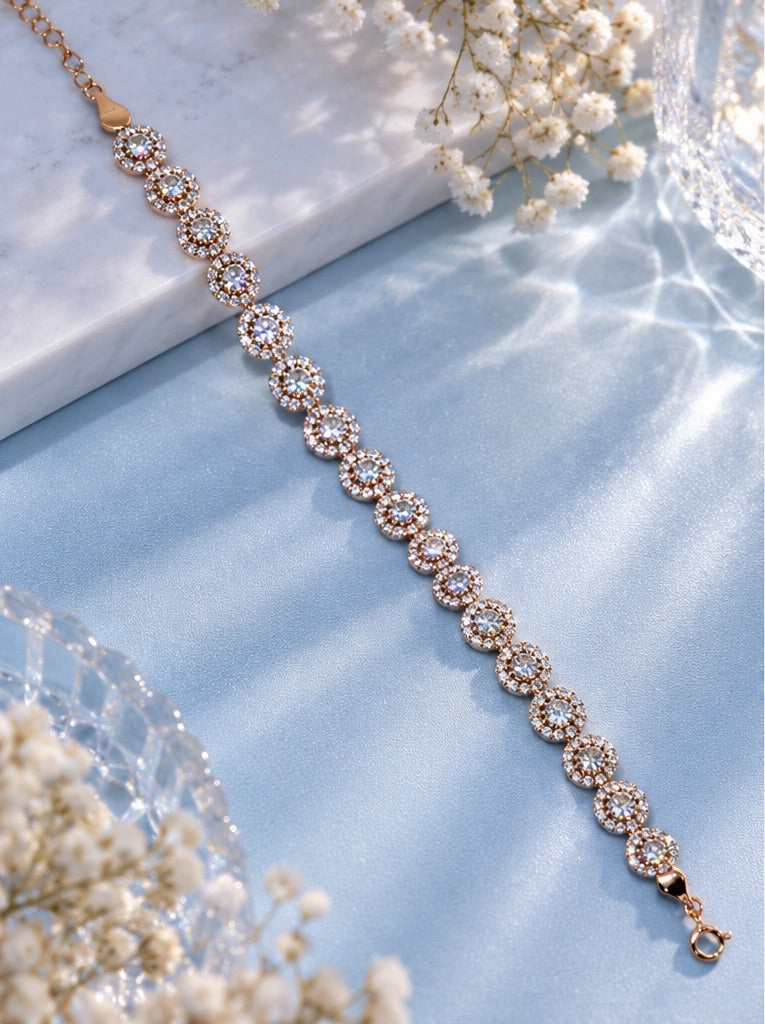 Rose gold bracelet