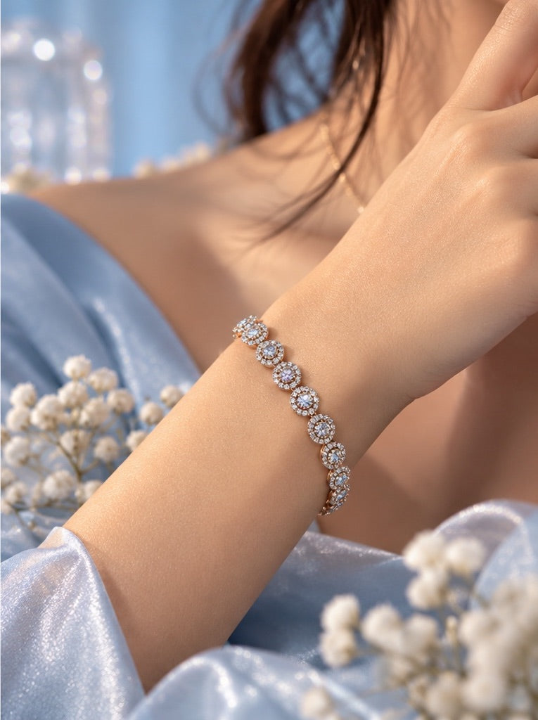 Rose gold bracelet