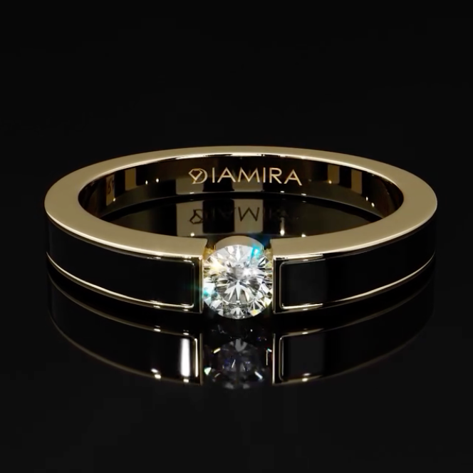 Diamond Band ( Solitaire )