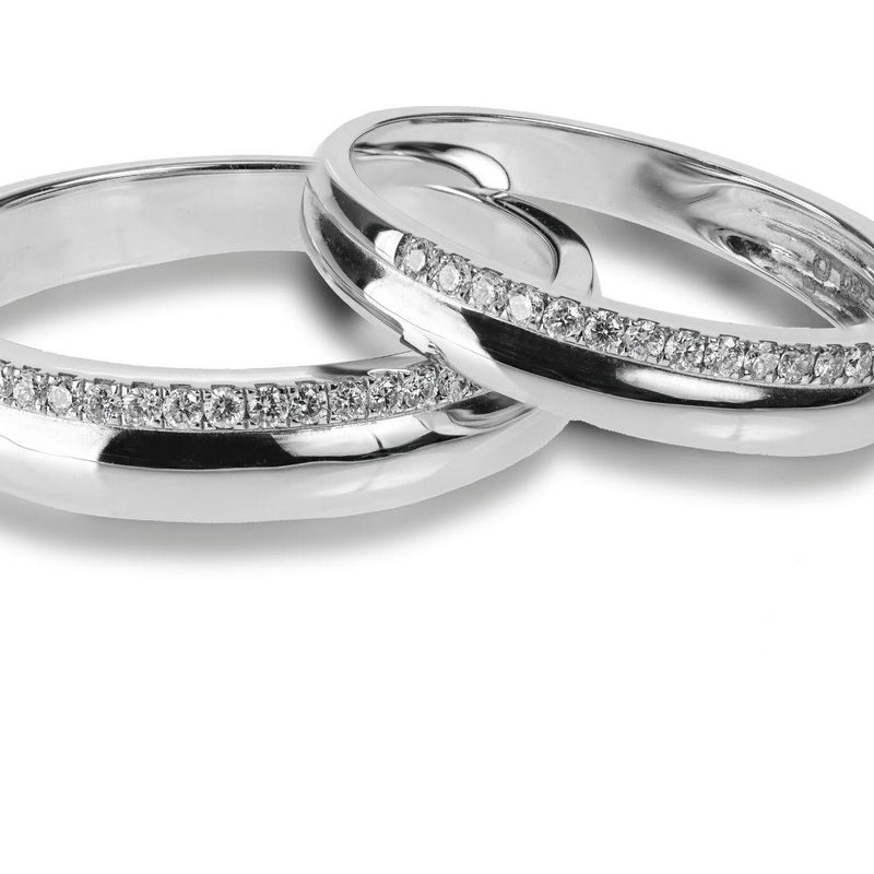 Silver Couple Bands
